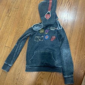 Girls Butter cold shoulder top